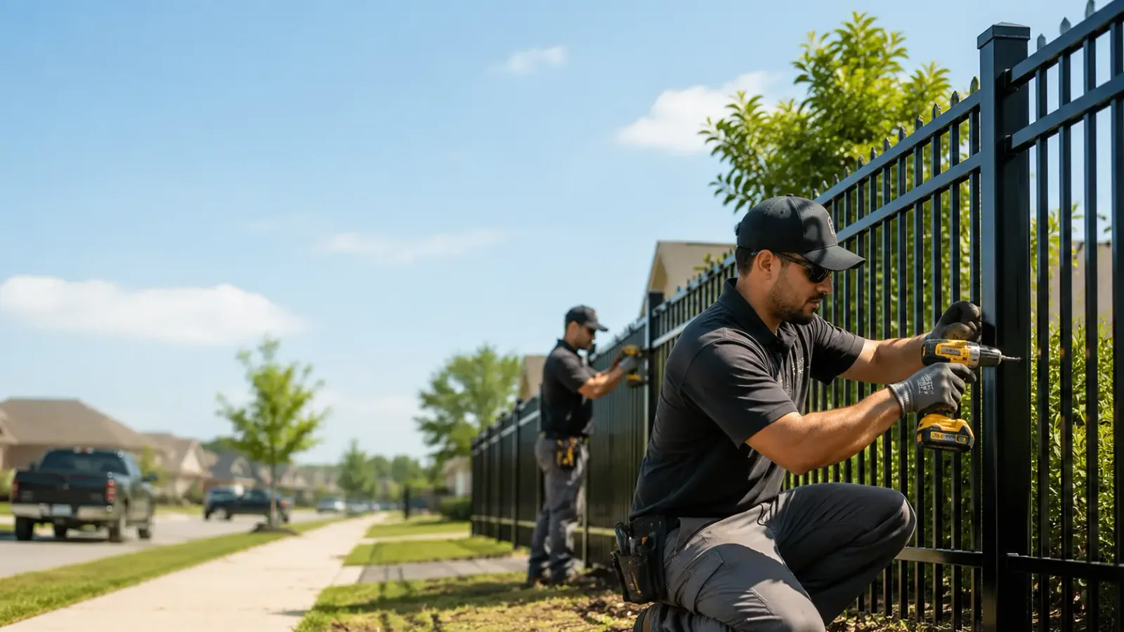 Metal Fence Installation in Whitehouse, OH